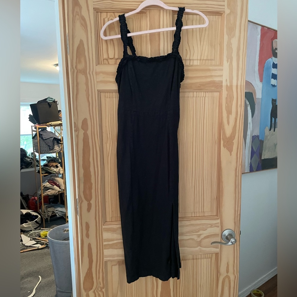 Urban outfitters black midi